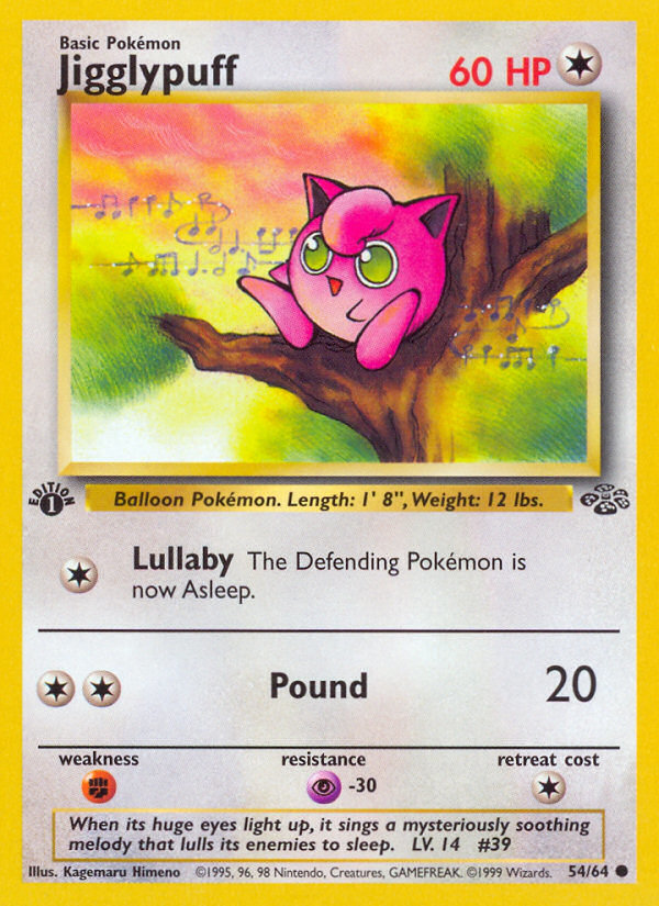 Jigglypuff (54/64) [Jungle 1ère édition] 