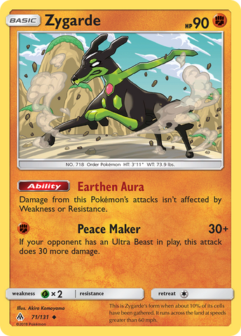 Zygarde (71/131) [Soleil et Lune : Lumière interdite] 