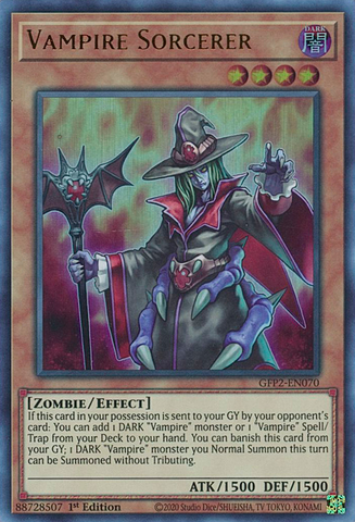 Sorcier Vampire [GFP2-EN070] Ultra Rare 