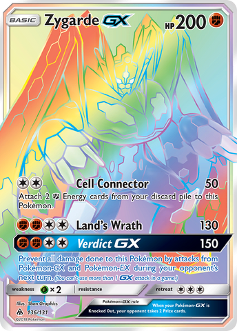 Zygarde GX (136/131) [Soleil et Lune : Lumière interdite]
