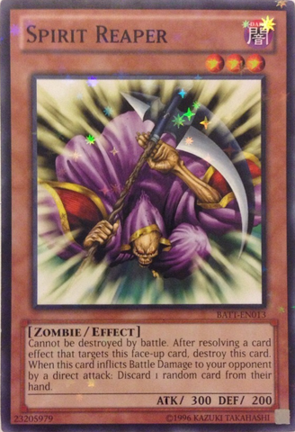 Spirit Reaper [BATT-EN013] Starfoil Rare 