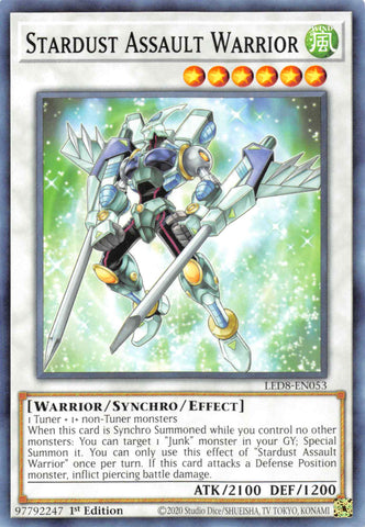 Guerrier d'assaut Stardust [LED8-EN053] Commun 