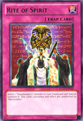 Rite de l'Esprit (Vert) [DL11-EN019] Rare 