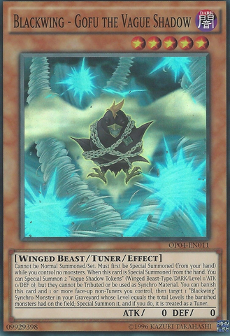 Blackwing - Gofu l'Ombre Vague [OP04-EN011] Super Rare 