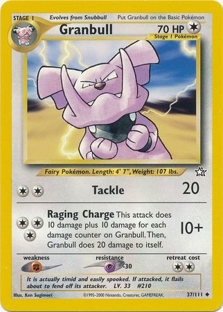 Granbull (37/111) [Neo Genesis Illimité] 