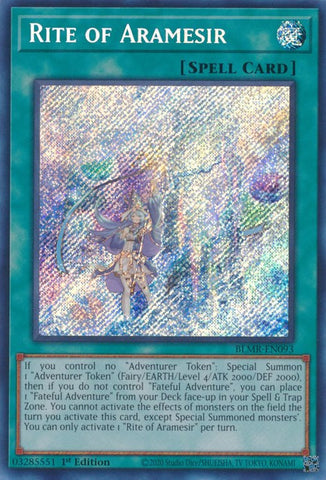 Rite d'Aramesir [BLMR-EN093] Secret Rare 