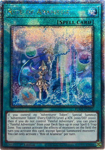 Rite d'Aramesir [BLMR-EN093] Quart de siècle secret rare 