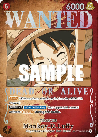 Monkey.D.Luffy (Affiche de recherche) [Piliers de la force] 