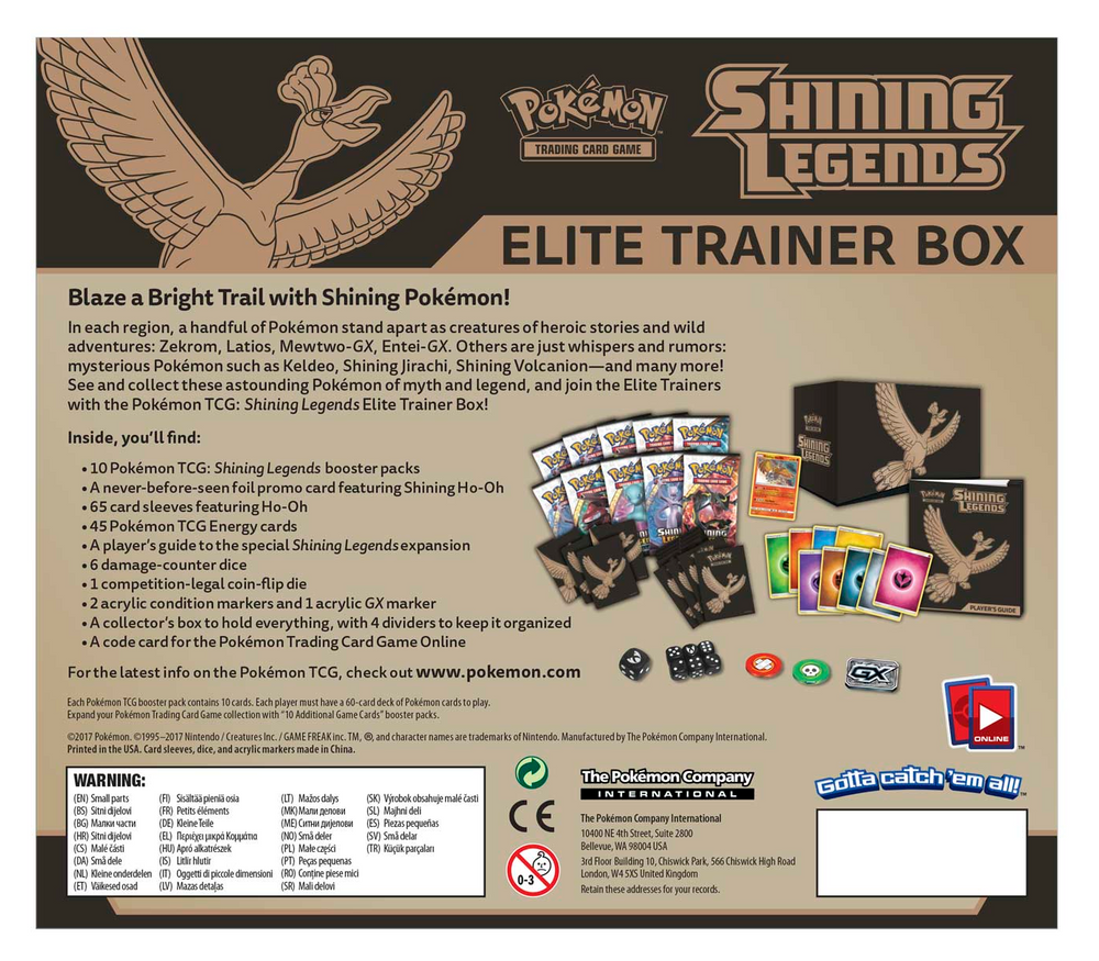 Shining Legends - Elite Trainer Box