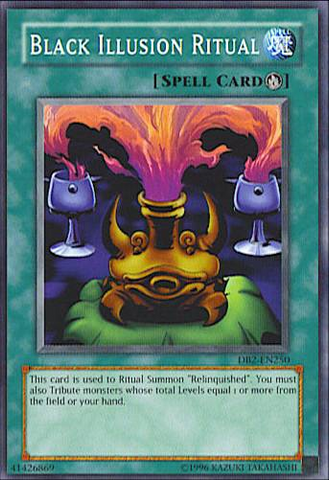 Rituel de l'illusion noire [DB2-EN250] Commun 