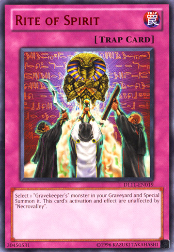 Rite de l'Esprit (Rouge) [DL11-EN019] Rare 