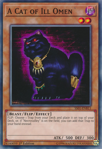 Un chat de mauvais augure [SS01-ENB11] Commun 