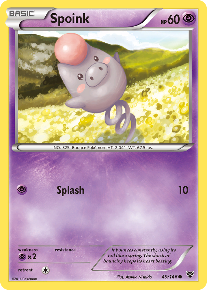 Spoink (49/146) [XY : ensemble de base] 