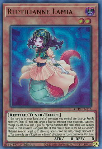 Reptilianne Lamia [GFP2-EN116] Ultra Rare 