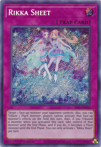 Feuille Rikka [SESL-EN026] Secret Rare 