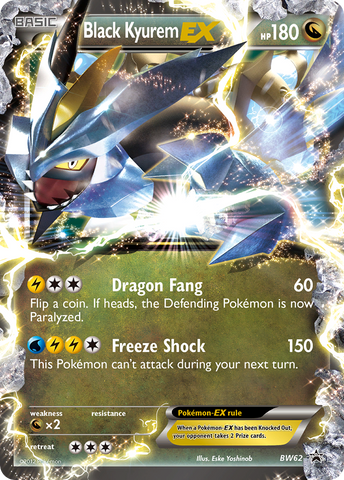 Black Kyurem EX (BW62) [Noir et blanc : promotions Black Star] 