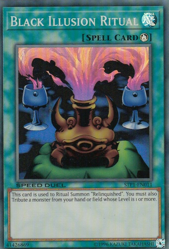 Rituel d'illusion noire [STP1-EN011] Super Rare 