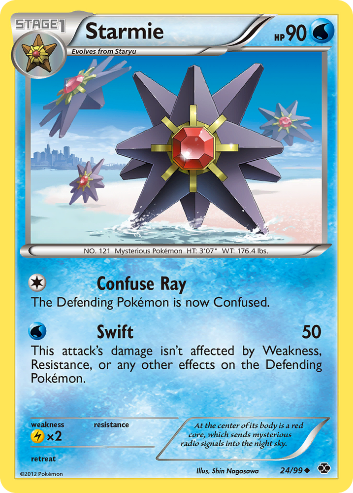 Starmie (24/99) [Noir et blanc : prochains destins] 