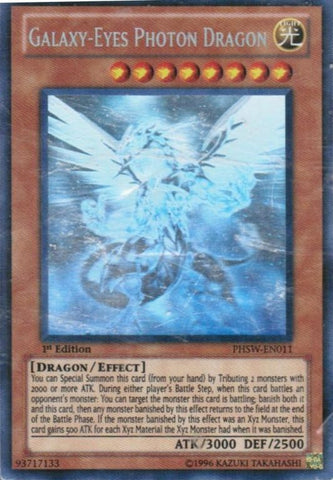 Dragon Photon aux Yeux Galactiques [PHSW-EN011] Fantôme Rare 