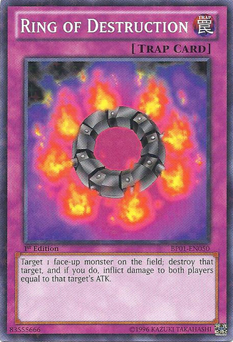 Anneau de destruction [BP01-EN050] Rare 