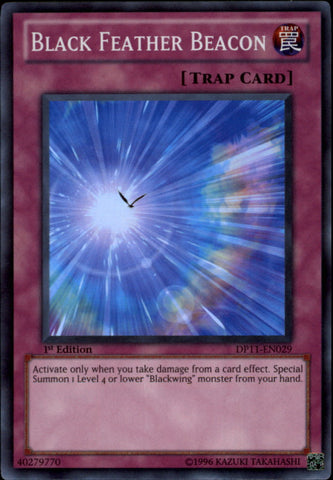 Balise à plumes noires [DP11-EN029] Super Rare 
