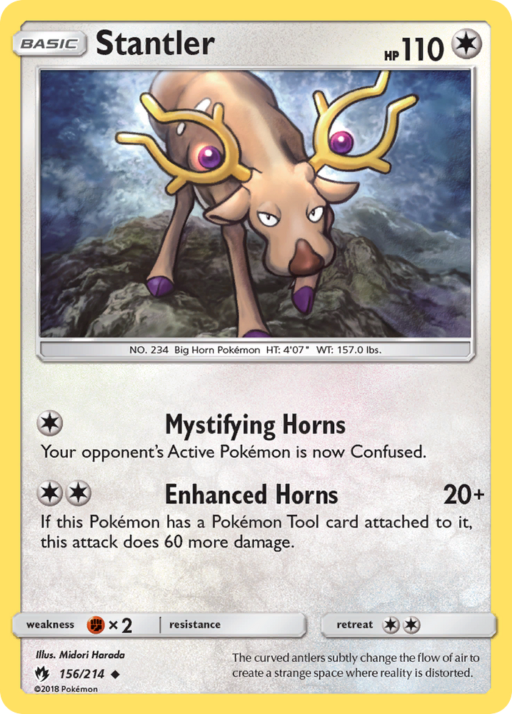 Stantler (156/214) [Soleil et Lune : Tonnerre perdu] 