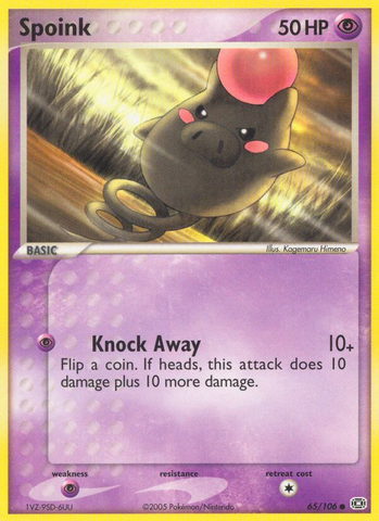 Spoink (65/106) [EX : Émeraude] 