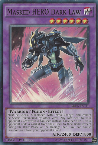 Masked Hero Dark Law [SDHS-EN044] Super Rare