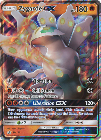 Zygarde GX (SM122) (carte Jumbo) [Soleil et Lune : Promos Black Star] 