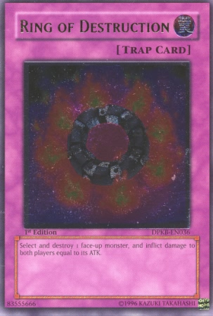 Anneau de destruction [DPKB-EN036] Ultimate Rare 