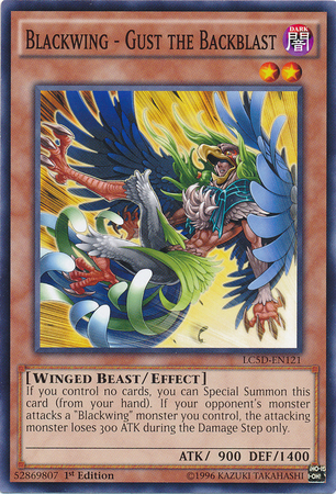 Blackwing - Gust the Backblast [LC5D-EN121] Commun 