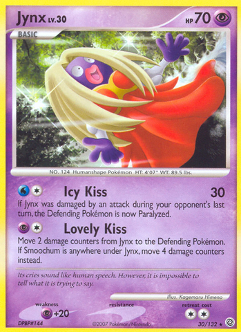 Jynx (30/132) [Diamant et perle : merveilles secrètes] 