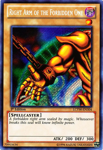 Bras droit de l'Interdit [LCYW-EN304] Secret Rare 