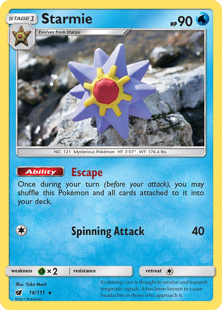 Starmie (16/111) [Soleil et Lune : Invasion pourpre] 