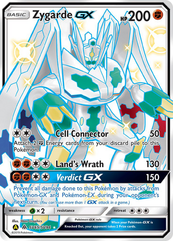 Zygarde GX (SV65/SV94) [Soleil et Lune : Destins cachés - Shiny Vault] 