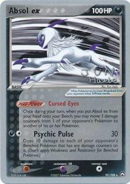 Absol ex (92/108) (Flyvees - Jun Hasebe) [Championnats du Monde 2007] 