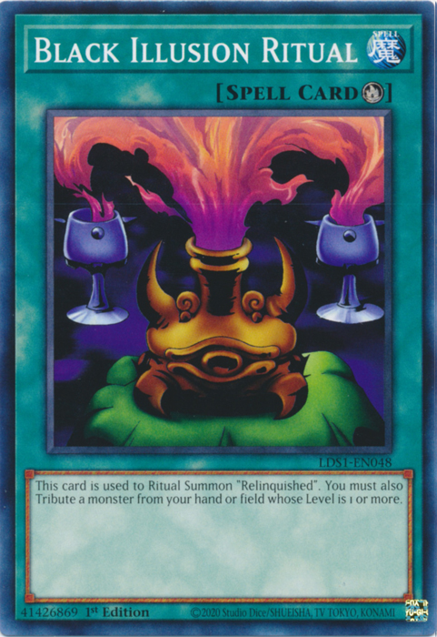 Rituel de l'illusion noire [LDS1-EN048] Commun 