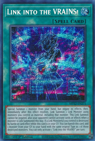 Link into the VRAINS! [MP22-EN271] Prismatic Secret Rare