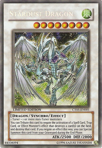 Dragon poussière d'étoiles [CT05-EN001] Secret Rare 