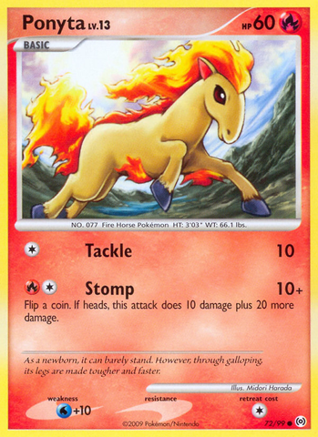 Ponyta (72/99) [Platinum: Arceus]