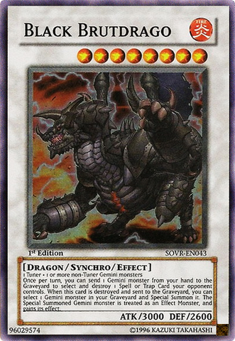 Brutdrago noir [SOVR-EN043] Super Rare 