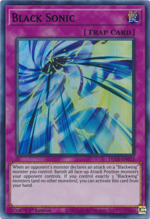 Black Sonic (Violet) [DLCS-EN032] Ultra Rare 