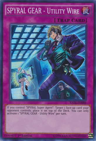 SPYRAL GEAR - Fil utilitaire [RATE-EN088] Super Rare 