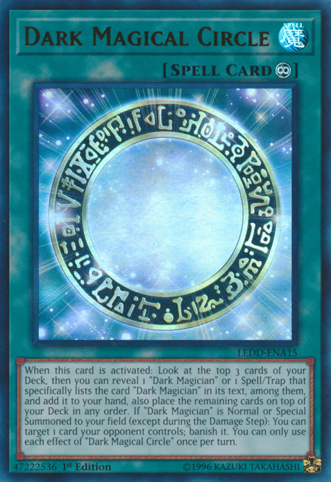 Cercle magique sombre [LEDD-ENA15] Ultra rare 